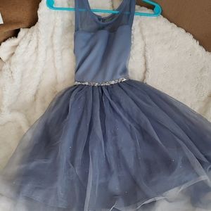 Girls frozen dress, extra sparkly size 7